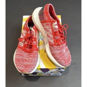 Adidas PureBoost Go Juniors Running Shoes Red Kids Size 4.5 F34006